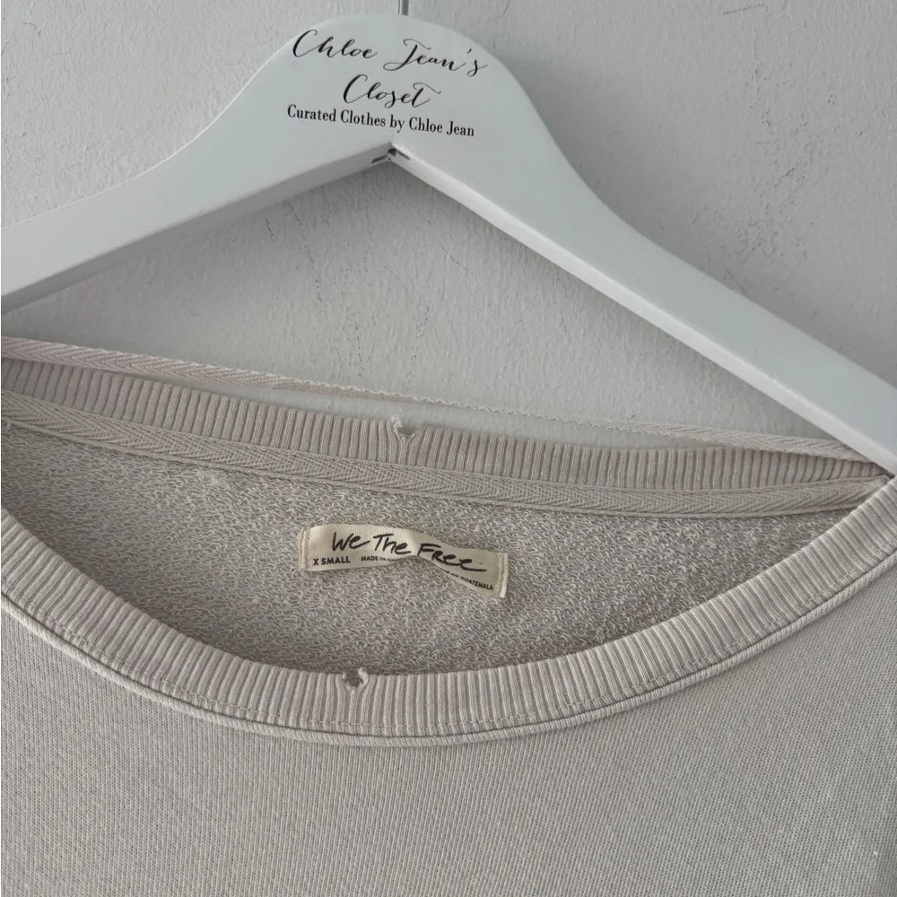 FREE PEOPLE Camden Sweater in Highland Cow XS - Picture 6 of 6